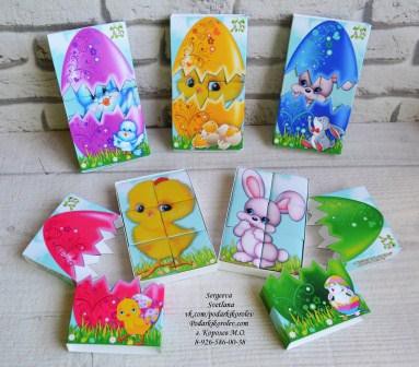 Шокобокс "Яичко" к Пасхе. Стоимость 300 руб.